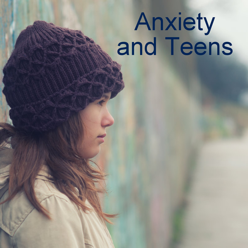 Teen feeling anxious before Exposure Prevention Response Treatment (ERP) at Wavelengths Psychology in Garden City
