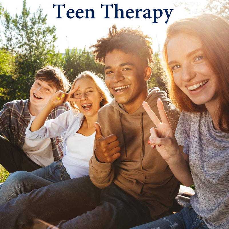 Teens happy after Cogntive Behavioral Treatment CBT at Wavelengths Psychology in Massapequa